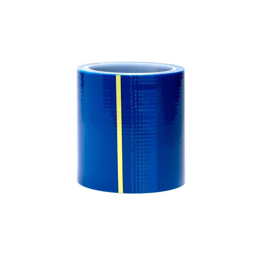 Saferly Blue Travel-Sized Barrier Film in Dispenser Box — 4” x 6” — Roll of 300 Sheets