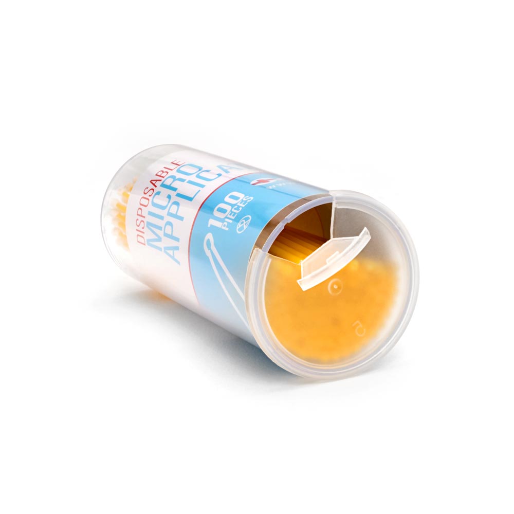 Saferly Disposable Micro Applicators — 100 Pieces — Pick Diameter