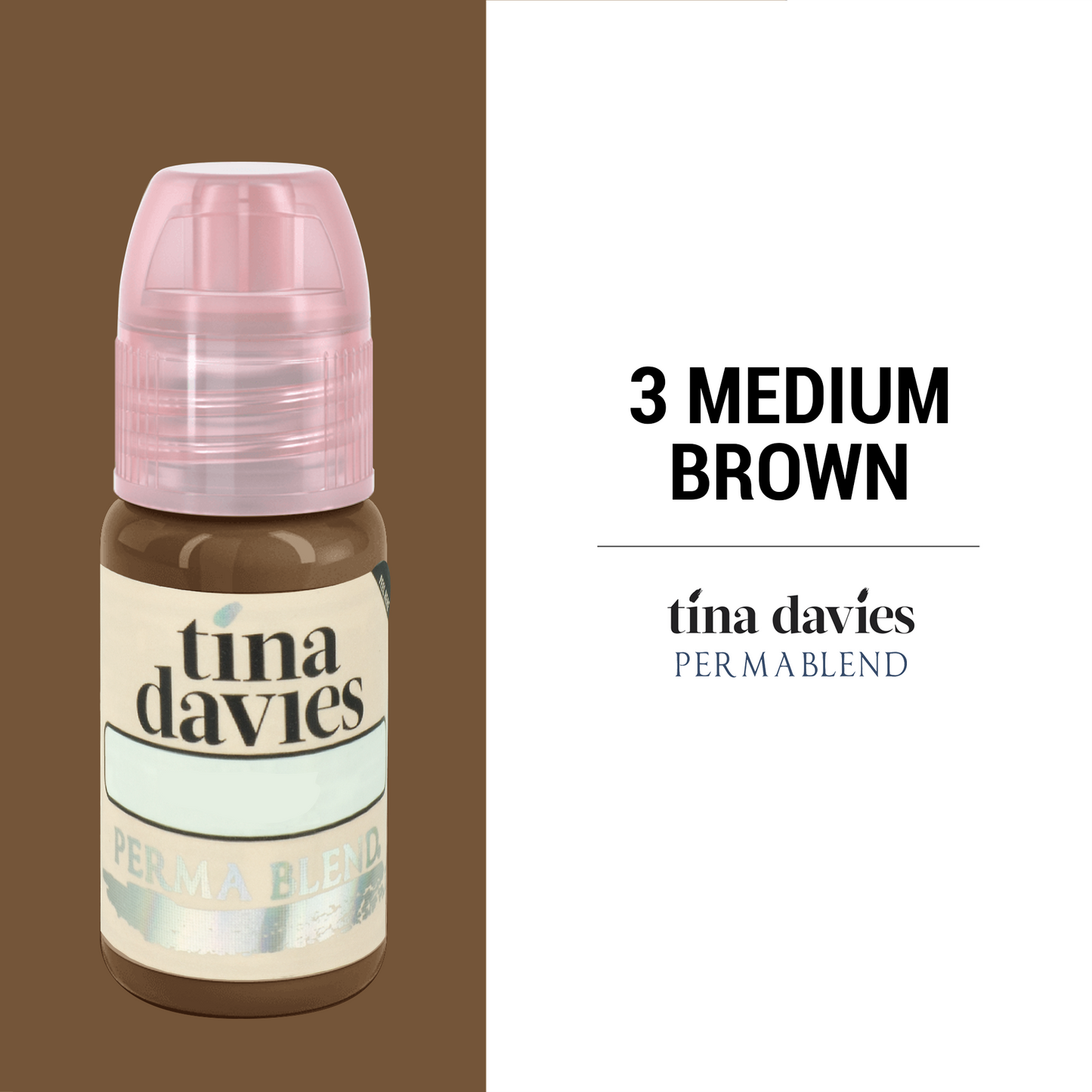 Tina Davies 3 Medium Brown | Perma Blend