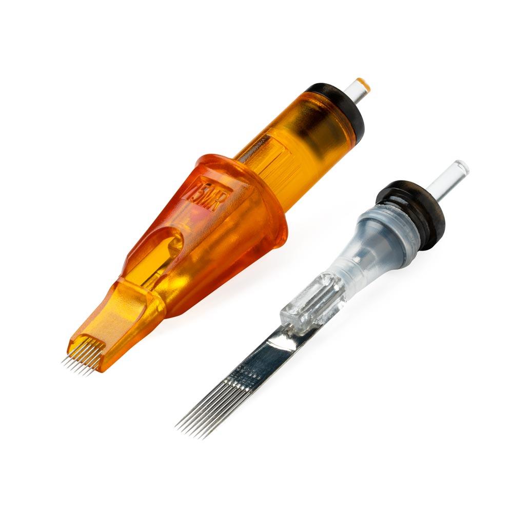 Peak Triton Cartridge - #10 Bugpin Curved Magnum Medium Taper (3.5mm) - Box of 20