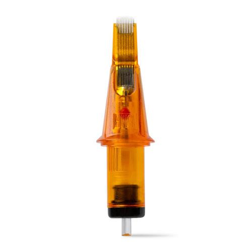 Peak Triton Cartridge - #10 Bugpin Curved Magnum Medium Taper (3.5mm) - Box of 20