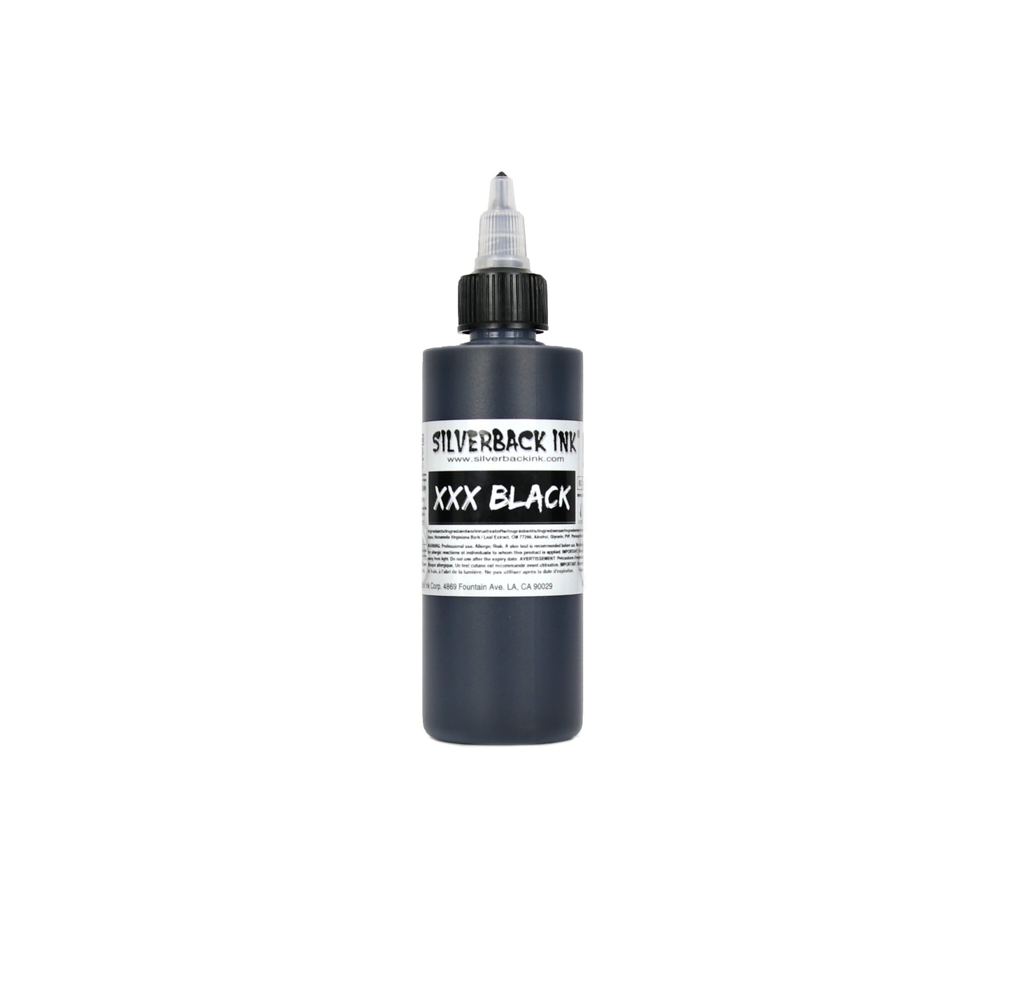 Silverback Ink XXX Black - 1oz or 4oz Bottle