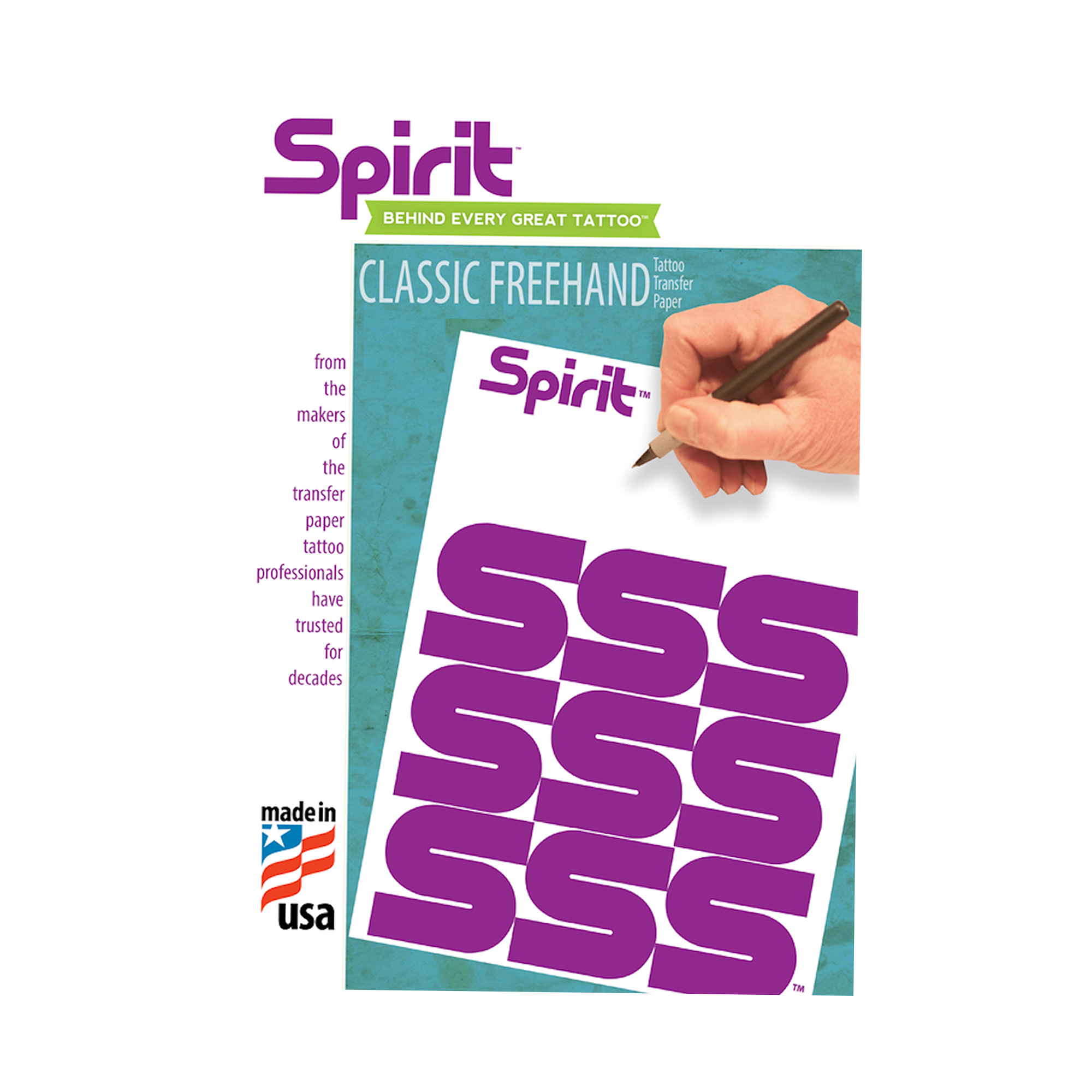 Spirit® Stencil Paper - 100 Sheets – Darklab Tattoo Supplies