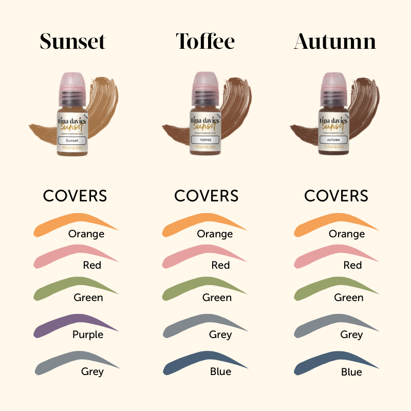 Tina Davies Sunset Brow Kit