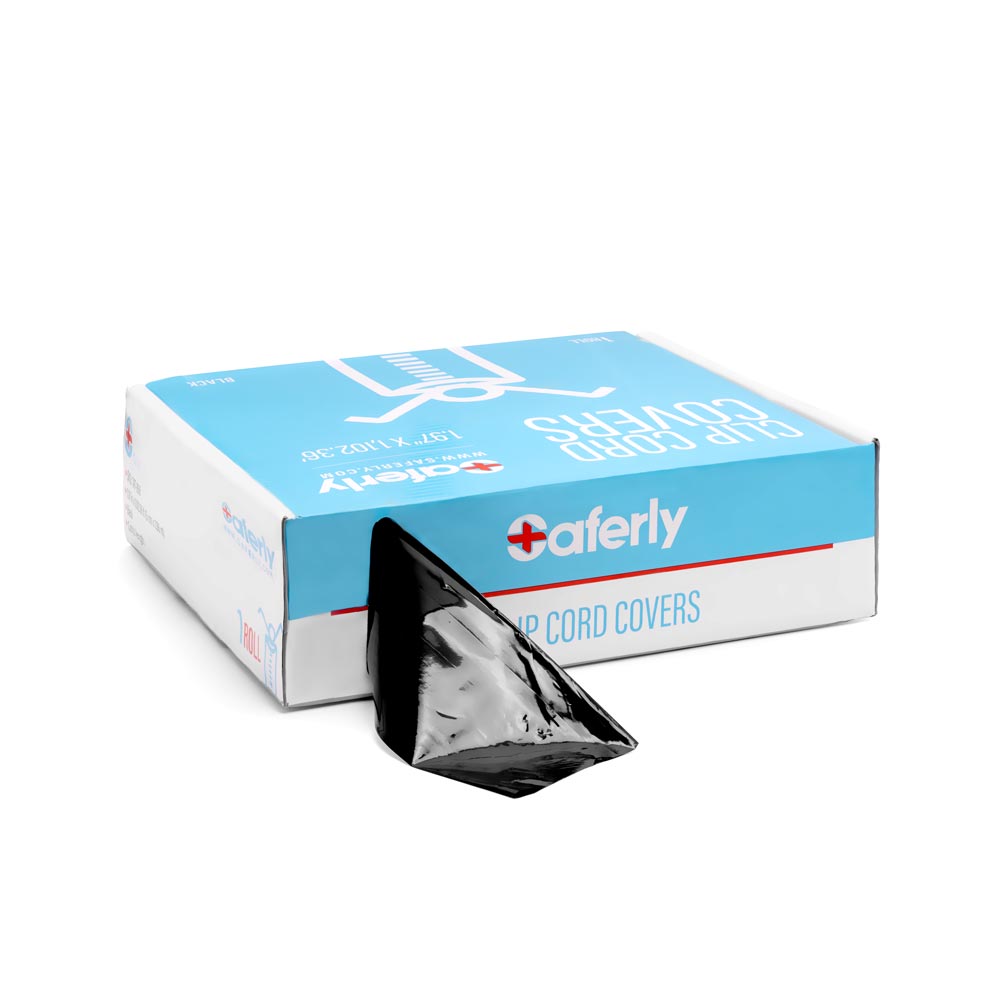 Saferly Clip Cord Covers (Tubing) — 2” x 1200’ — Price Per Roll