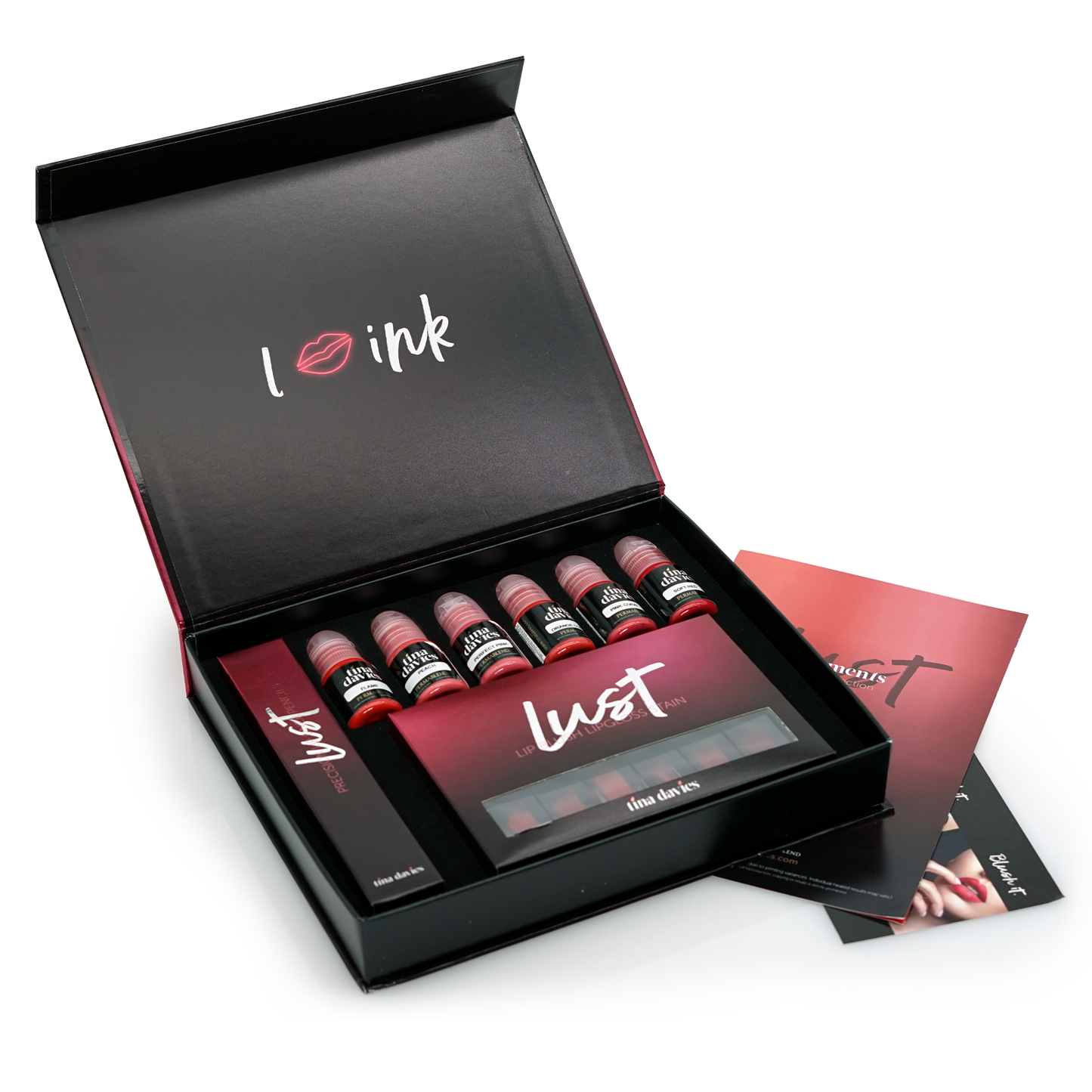 LUST Tina Davies INK Lip Collections | Perma Blend