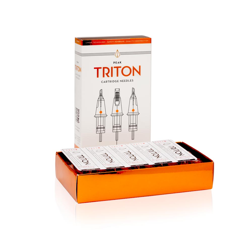 Peak Triton Cartridge - #12 Hollow Liner Medium Taper (3.5mm) - Box of 20