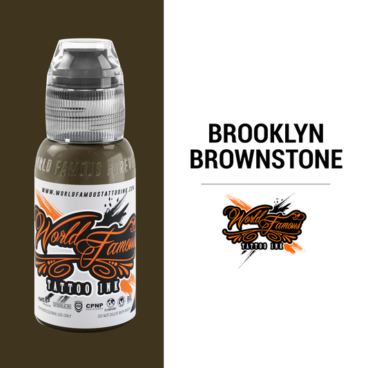 Brooklyn Brownstone | World Famous Tattoo Ink Brooklyn Brownstone | World Famous Tattoo Ink