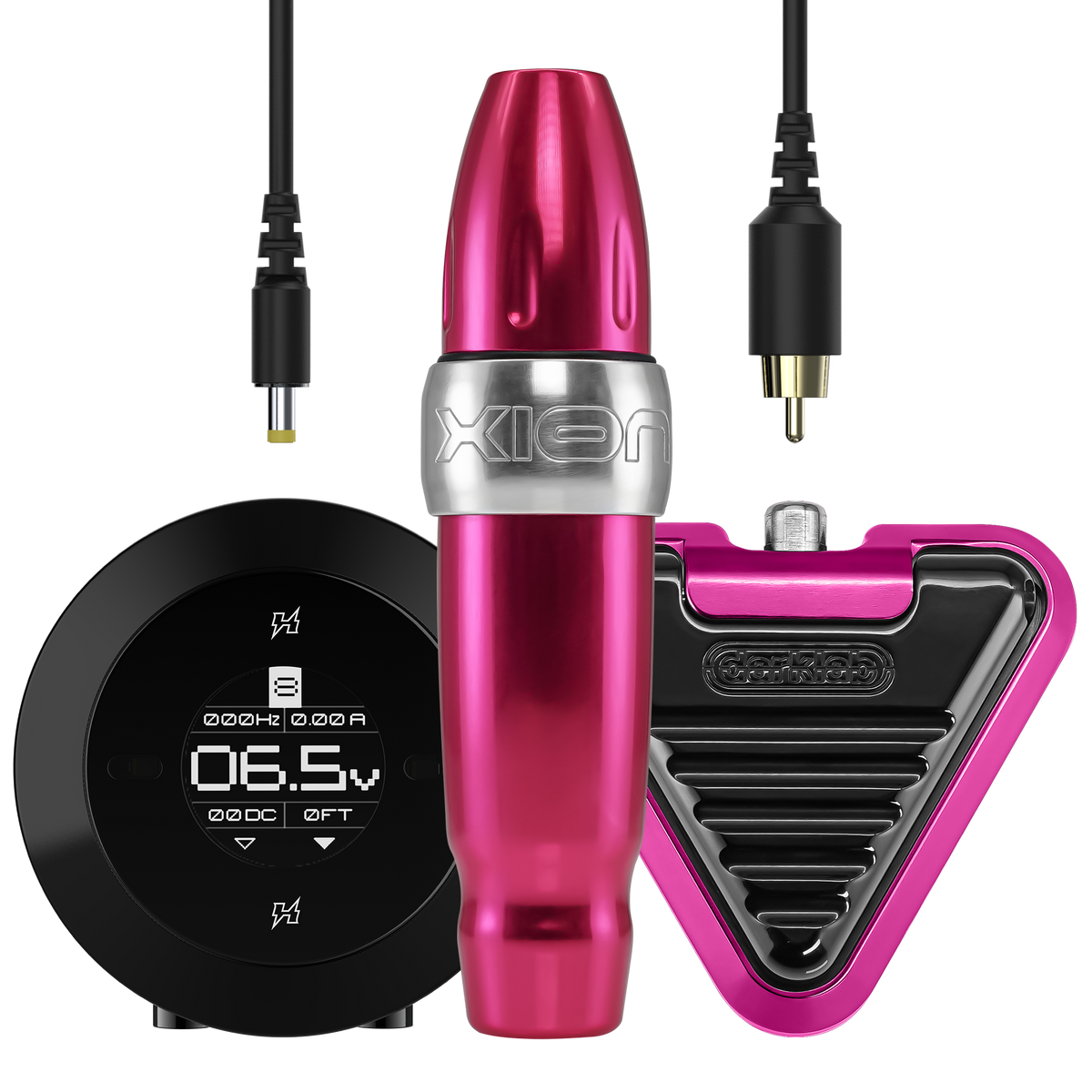 Xion S Bubble Gum Special Edition Elite Set - Darklab Tattoo SuppliesXion S Bubble Gum Special Edition Elite Set