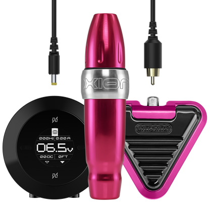 Xion S Bubble Gum Special Edition Elite Set - Darklab Tattoo SuppliesXion S Bubble Gum Special Edition Elite Set