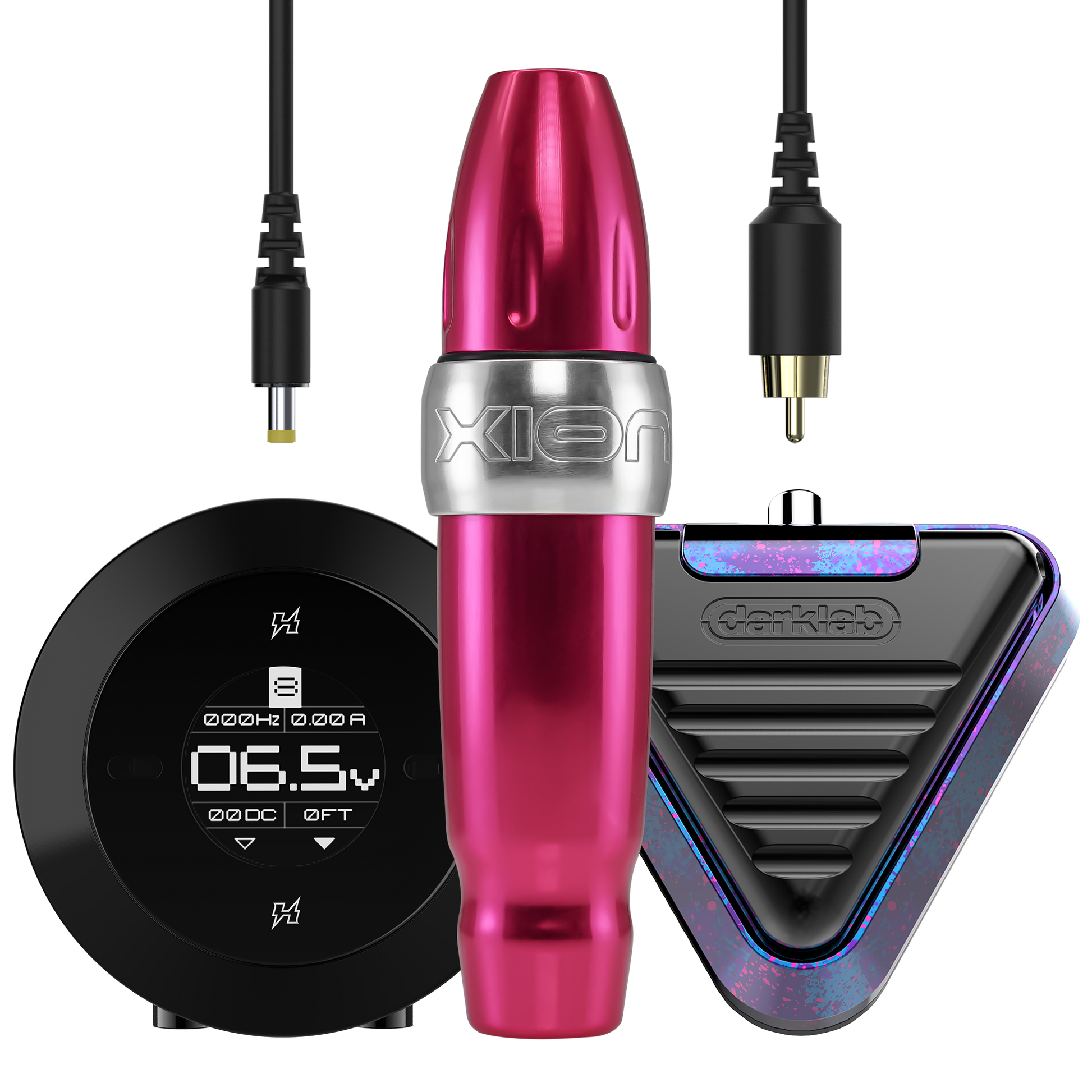 Xion S Bubble Gum Special Edition Elite Set - Darklab Tattoo SuppliesXion S Bubble Gum Special Edition Elite Set