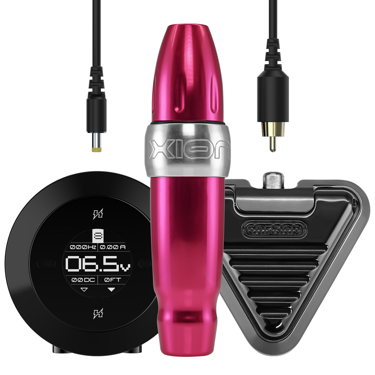 Xion S Bubble Gum Special Edition Elite Set - Darklab Tattoo SuppliesXion S Bubble Gum Special Edition Elite Set