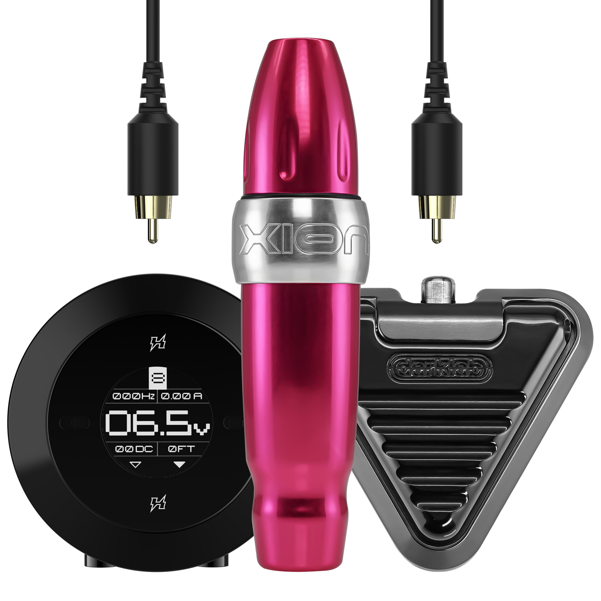 Xion S Bubble Gum Special Edition Elite Set - Darklab Tattoo SuppliesXion S Bubble Gum Special Edition Elite Set