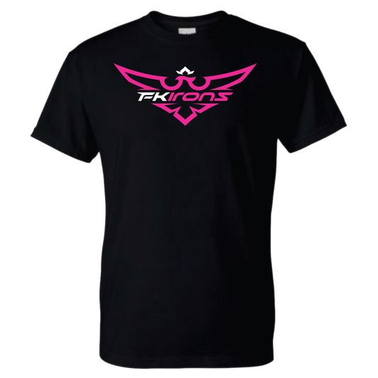 Breast Cancer Awareness FK Irons Logo T-Shirt