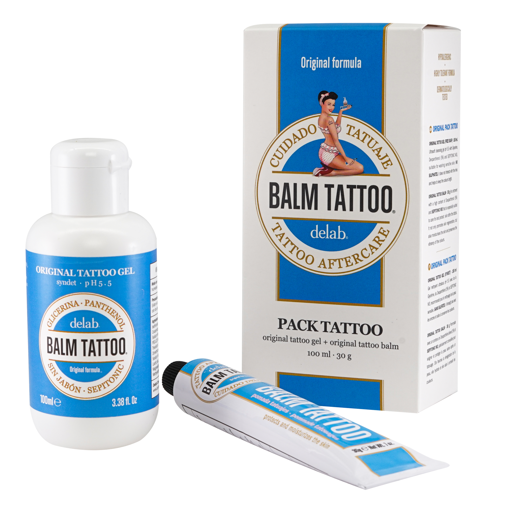 Balm Tattoo Pack Original Gel + Balm