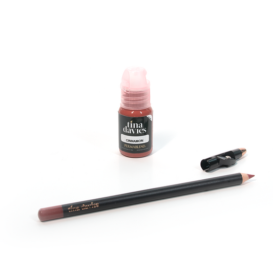 Tina Davies Lip Duo Perma Blend  Cinnamon