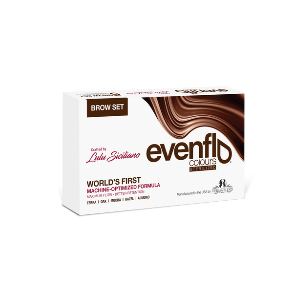 evenflo brow pigments Evenflo Eyebrow Set – Darklab Tattoo Supplies
