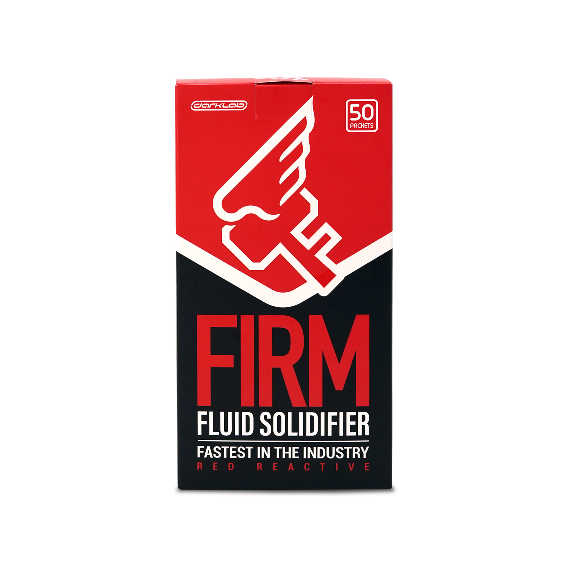 FIRM FLUID SOLIDIFIER 50 PACK BOX (RED)