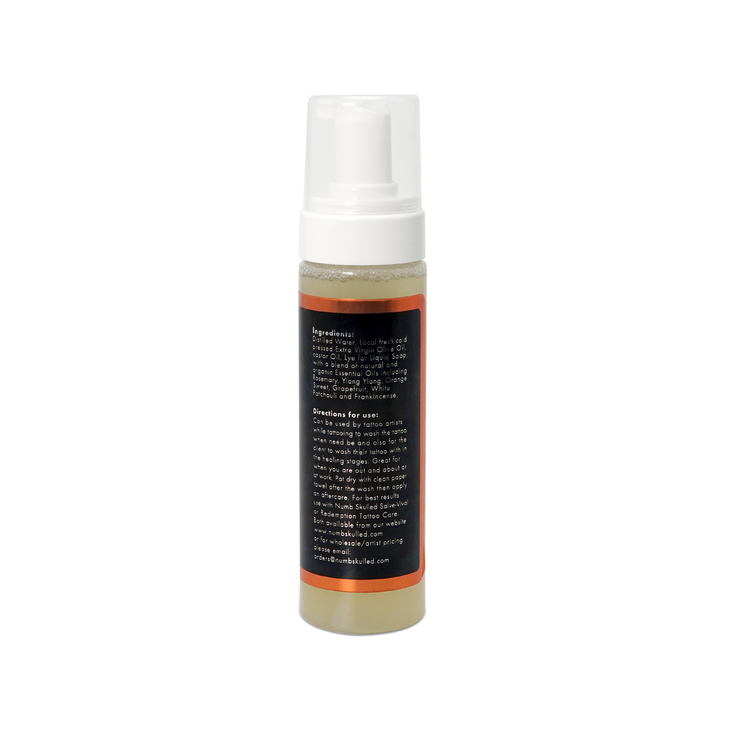 Numb Skulled Flesh Foam Aftercare Soap