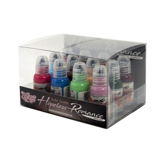 Sandra Dukashka Hopeless Romance Ink Set | World Famous Tattoo Ink