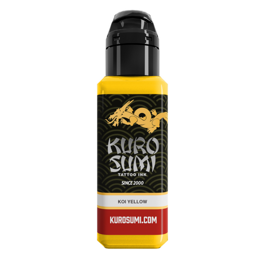 Koi Yellow | Kuro Sumi Tattoo Ink | 1/2oz Koi Yellow | Kuro Sumi Tattoo Ink | 1/2oz