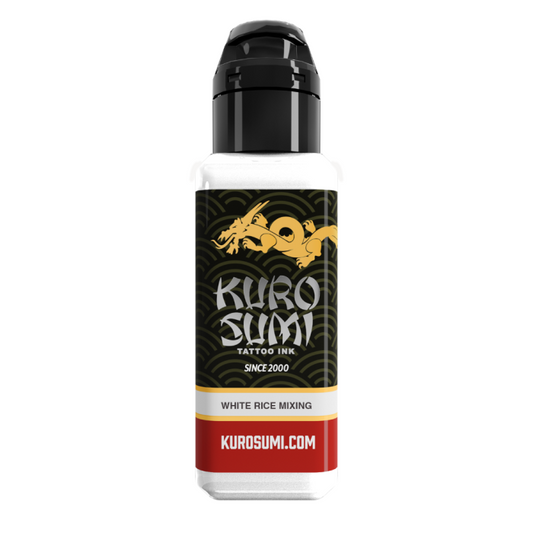 White Rice Mixing | Kuro Sumi Tattoo Ink | 1/2oz White Rice Mixing | Kuro Sumi Tattoo Ink | 1/2oz