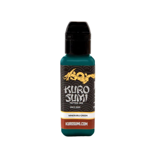 Mineraru Green | Kuro Sumi Tattoo Ink | 1/2oz Mineraru Green | Kuro Sumi Tattoo Ink | 1/2oz