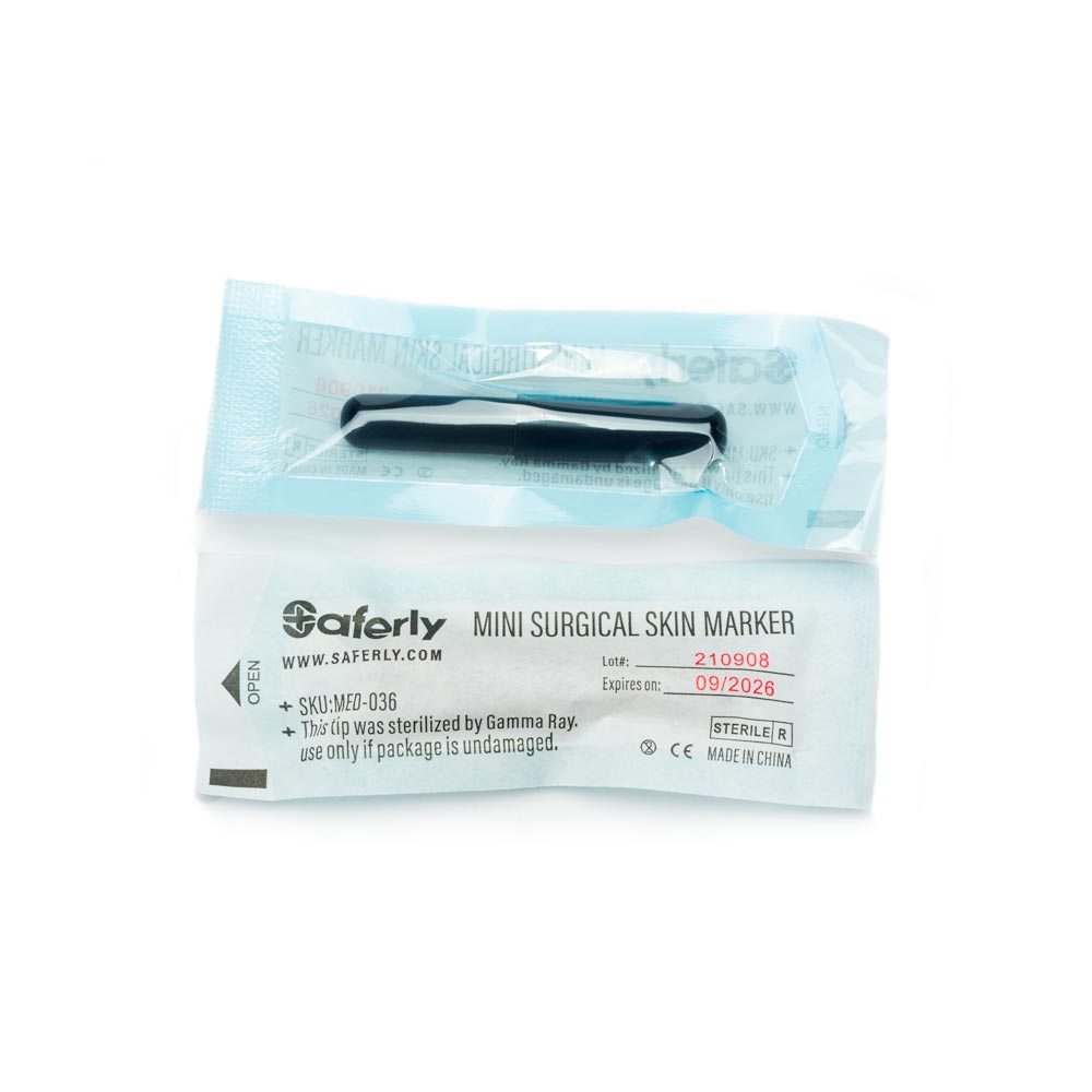Saferly Mini Surgical Skin Marker — Sterilized and Interchangeable