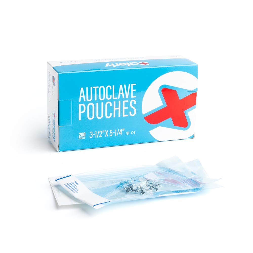Saferly Autoclave Pouches – Pick Size - Darklab Tattoo Supplies