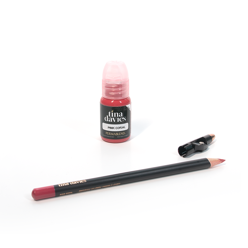 Tina Davies Lip Duo Perma Blend Pink Coral
