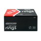 Ink Cap Rings 100pcs 50 Black/50 pink