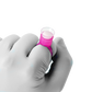 Ink Cap Rings 100pcs 50 Black/50 pink