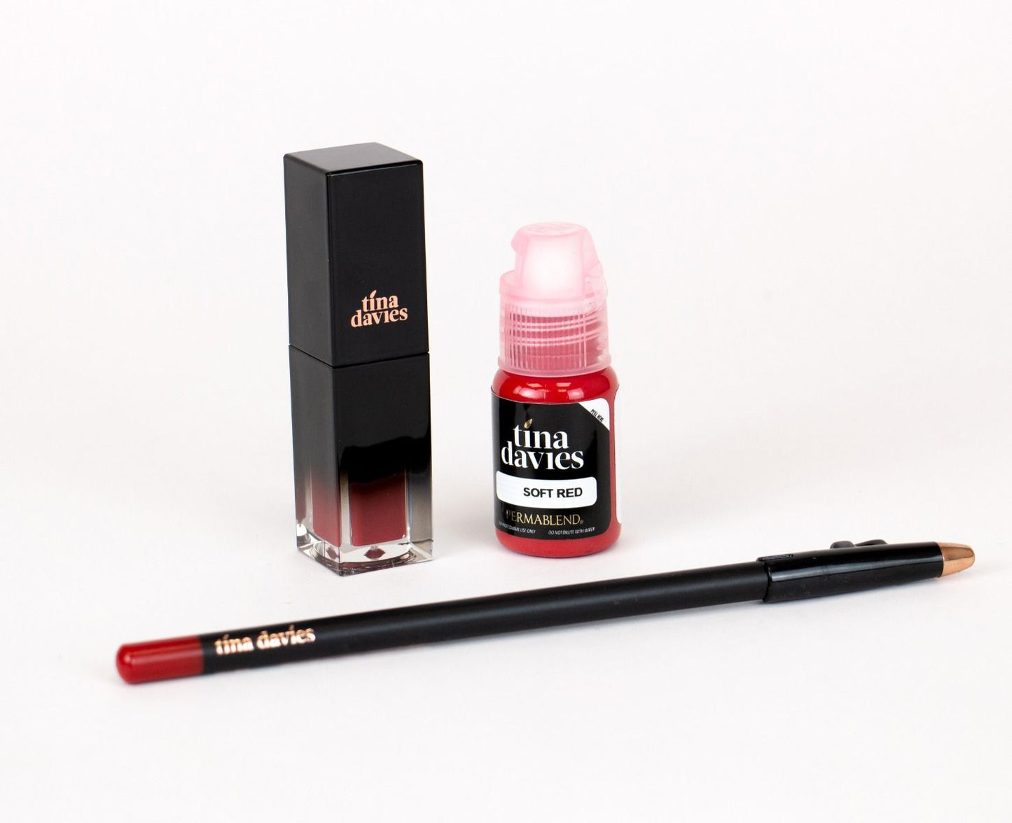 Tina Davies Lip Trio Perma Blend Soft Red