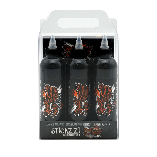 Sticazzi Black Shading Set | World Famous Tattoo Ink Sticazzi Black Shading Set | World Famous Tattoo Ink