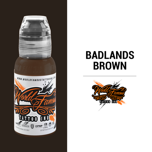 Badlands Brown | World Famous Tattoo Ink Badlands Brown | World Famous Tattoo Ink