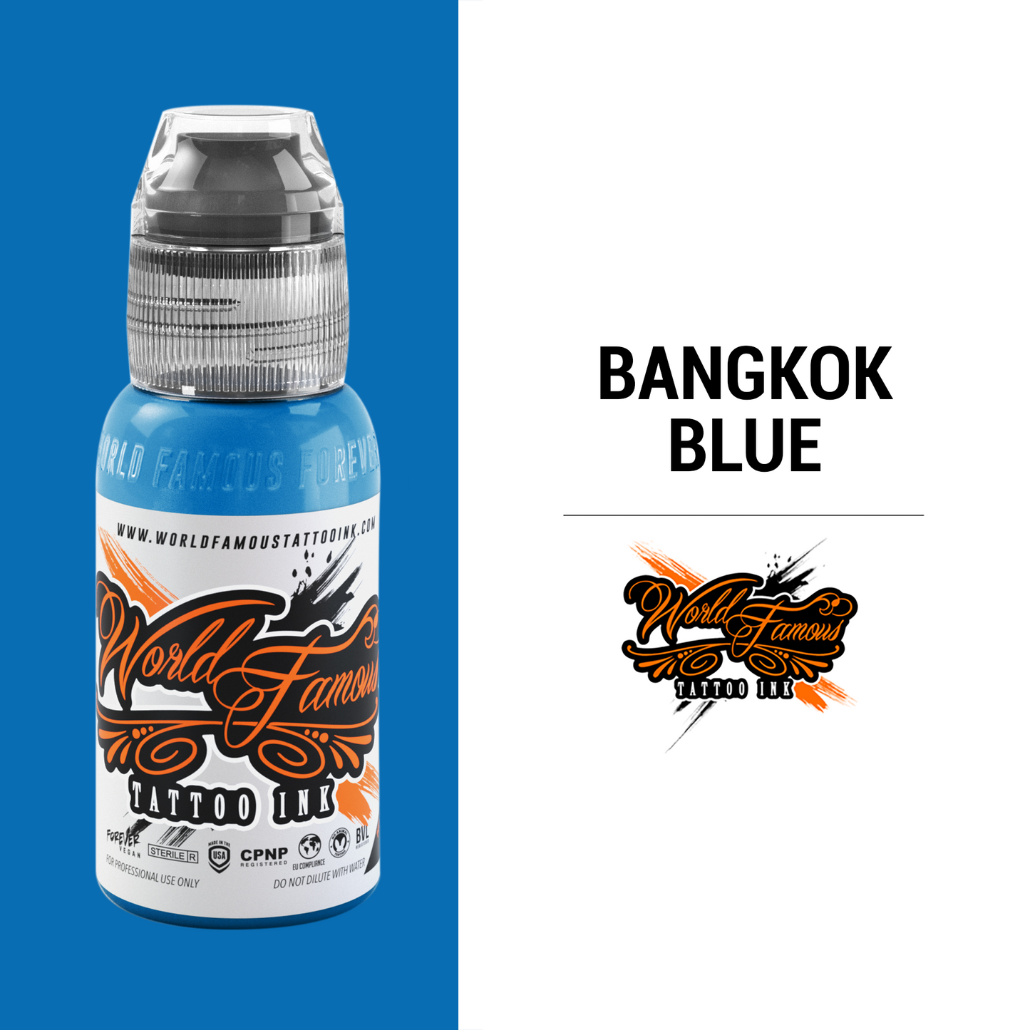 Bangkok Blue | World Famous Tattoo Ink