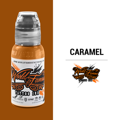 Caramel | World Famous Tattoo Ink - Darklab Tattoo SuppliesCaramel | World Famous Tattoo Ink