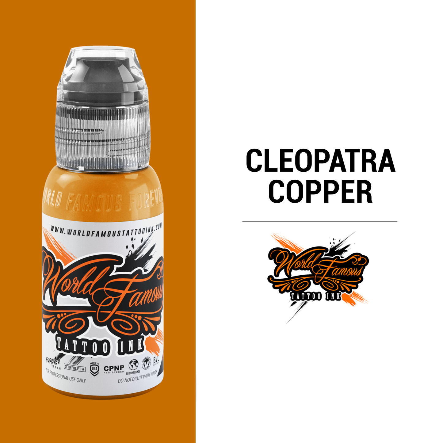 Cleopatra Copper | World Famous Tattoo Ink