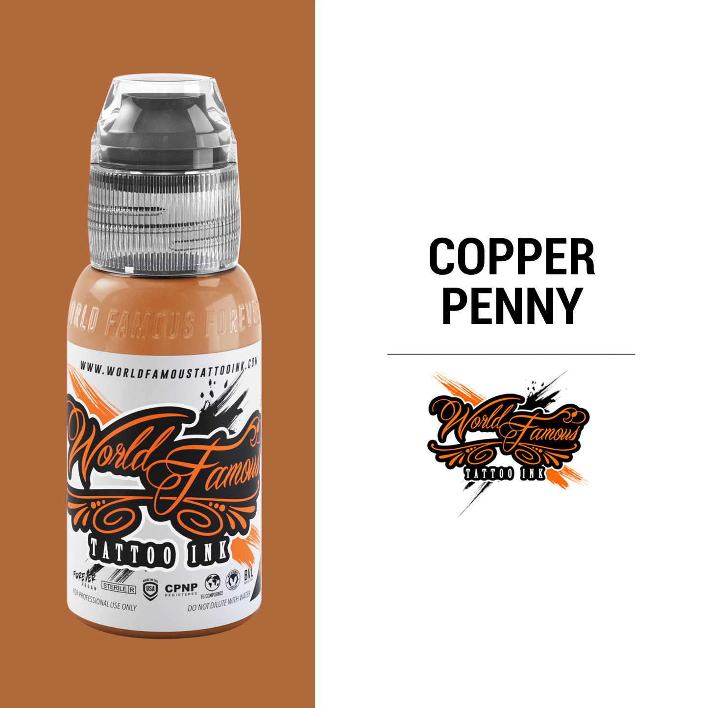 Copper Penny | World Famous Tattoo Ink