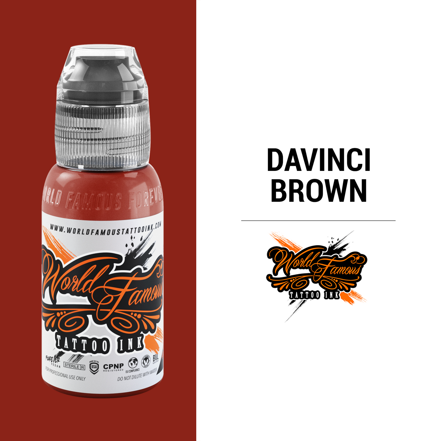Davinci Brown | World Famous Tattoo Ink