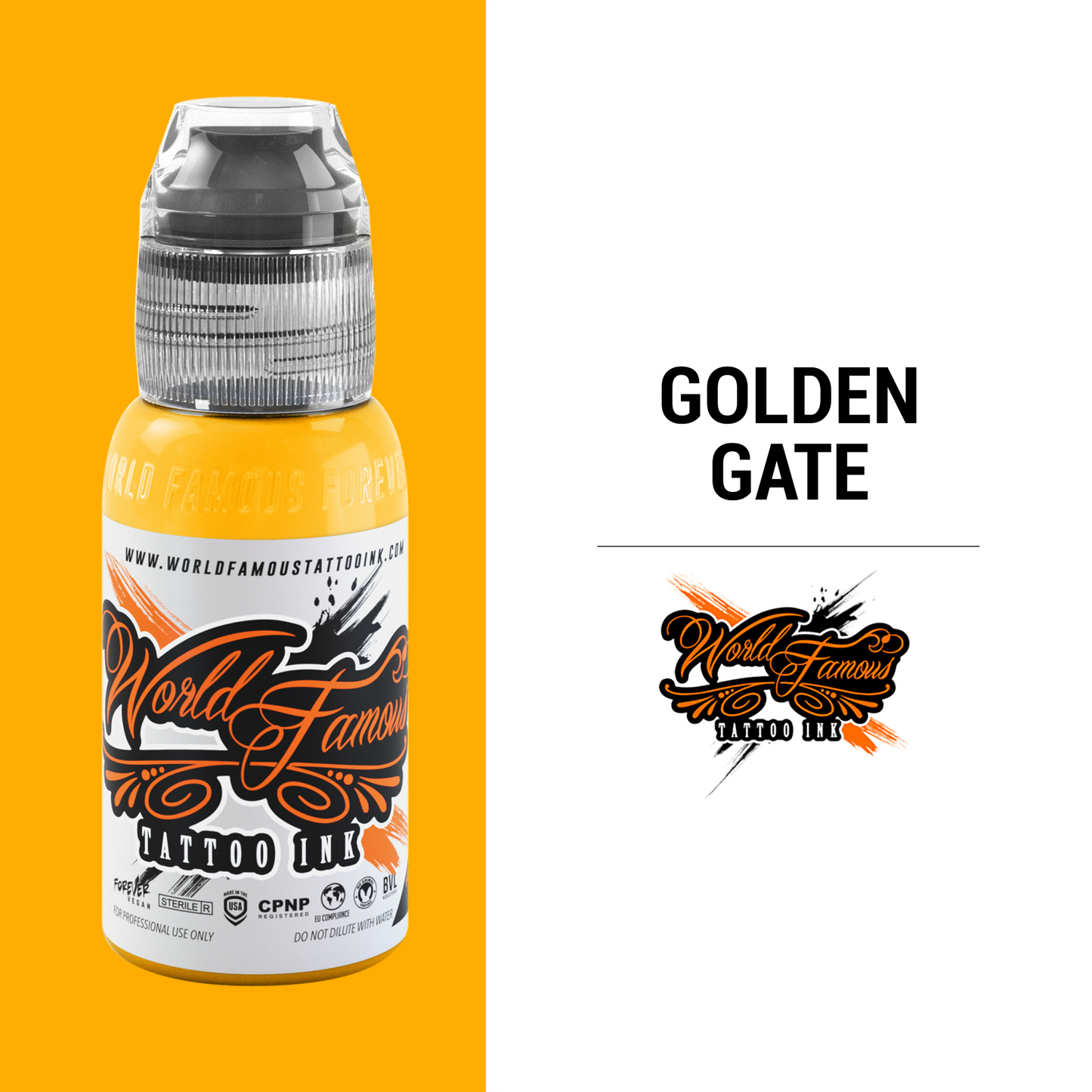 Golden Gate - World Famous Tattoo Ink