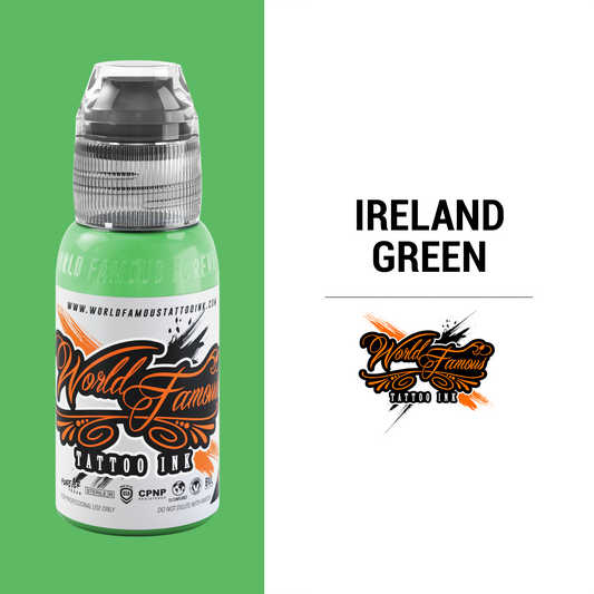 Ireland Green | World Famous Tattoo Ink Ireland Green | World Famous Tattoo Ink