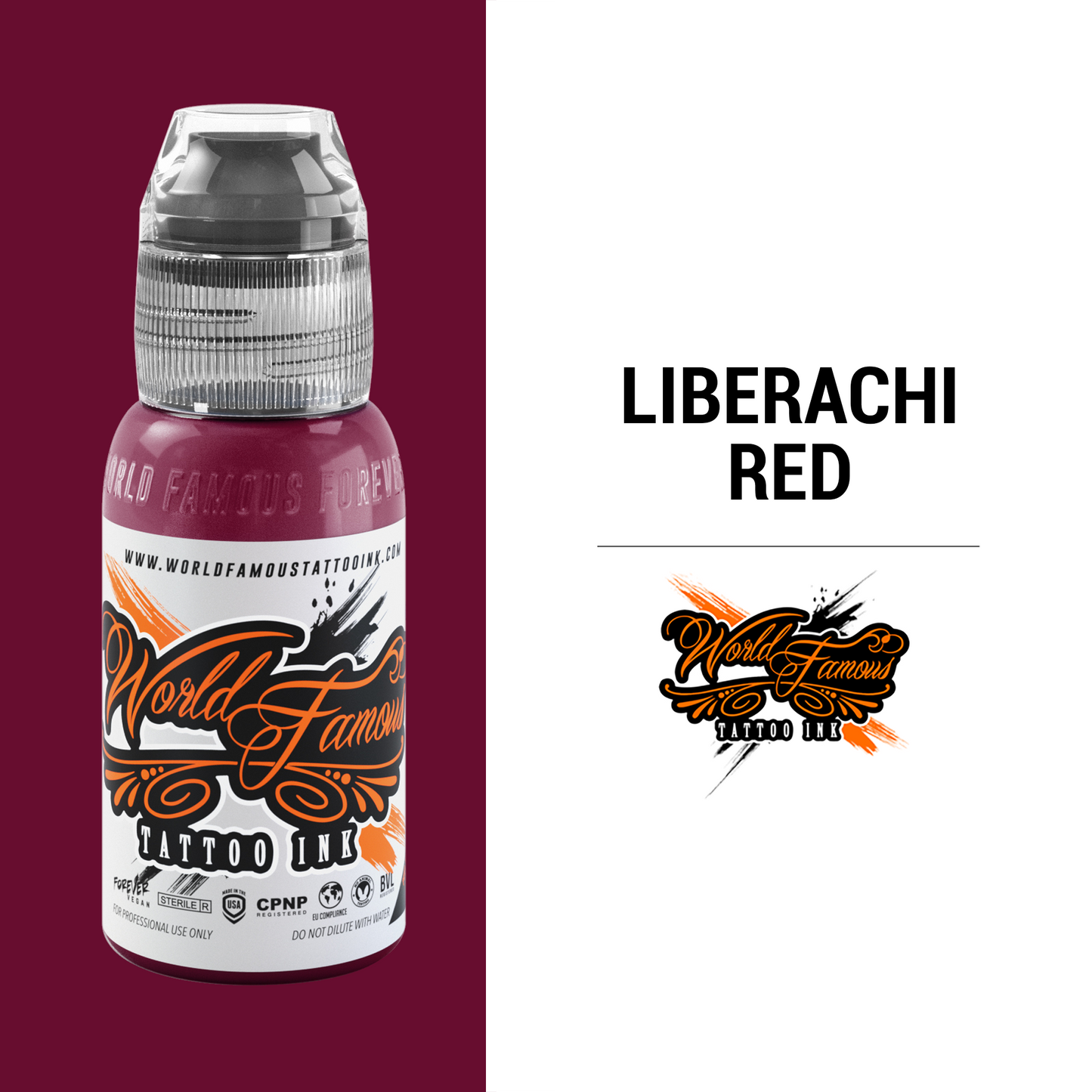 Liberachi Red | World Famous Tattoo Ink