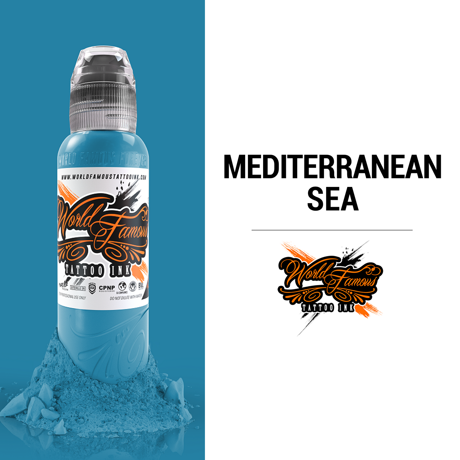Mediterranean Sea | World Famous Tattoo Ink