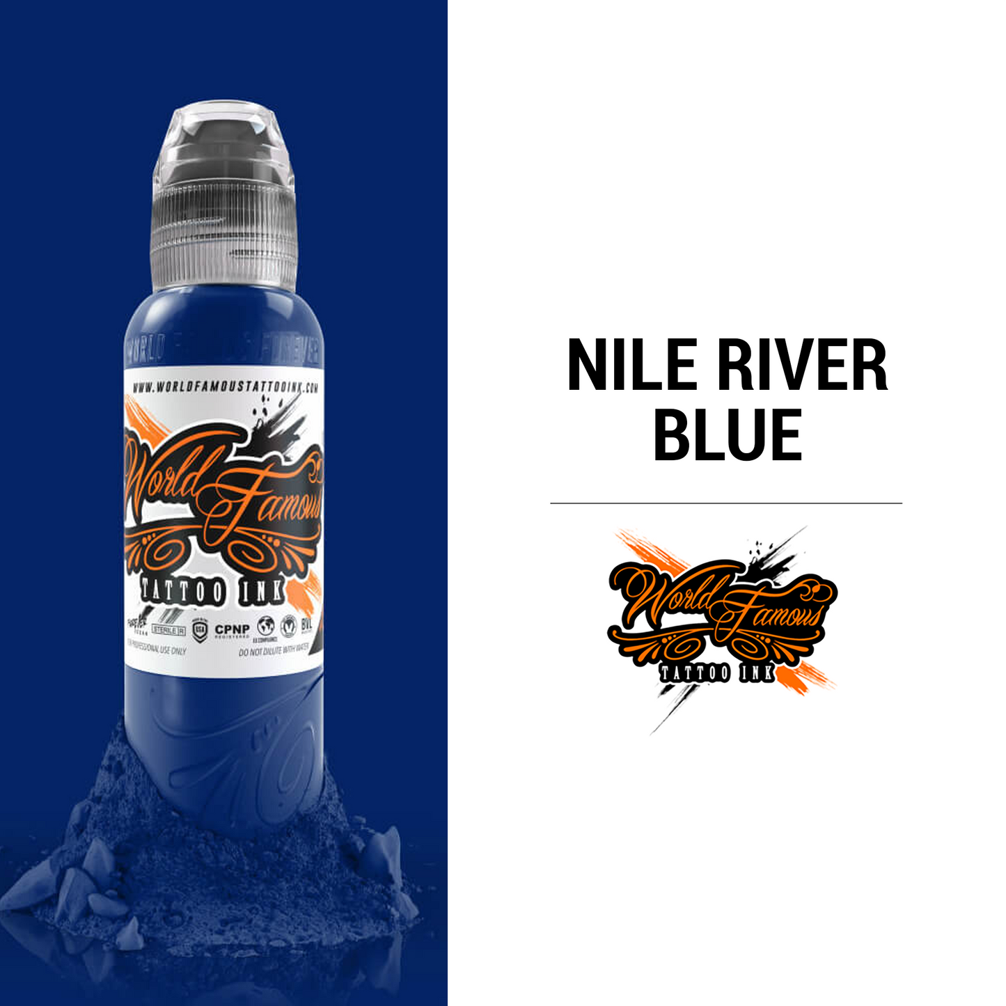 Nile River Blue | World Famous Tattoo Ink