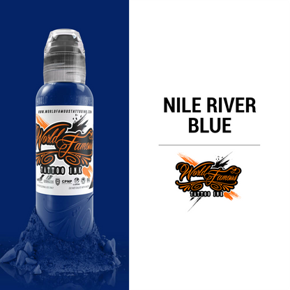 Nile River Blue | World Famous Tattoo Ink - Darklab Tattoo SuppliesNile River Blue | World Famous Tattoo Ink