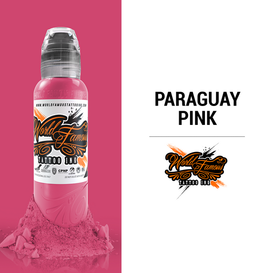 Paraguay Pink - 1oz | World Famous Tattoo Ink