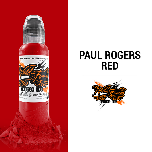 Paul Rogers Red | World Famous Tattoo Ink