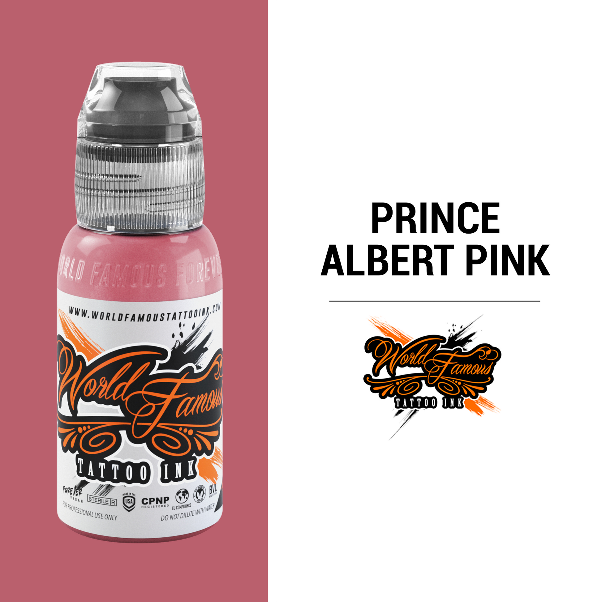 Prince Albert Pink | World Famous Tattoo Ink