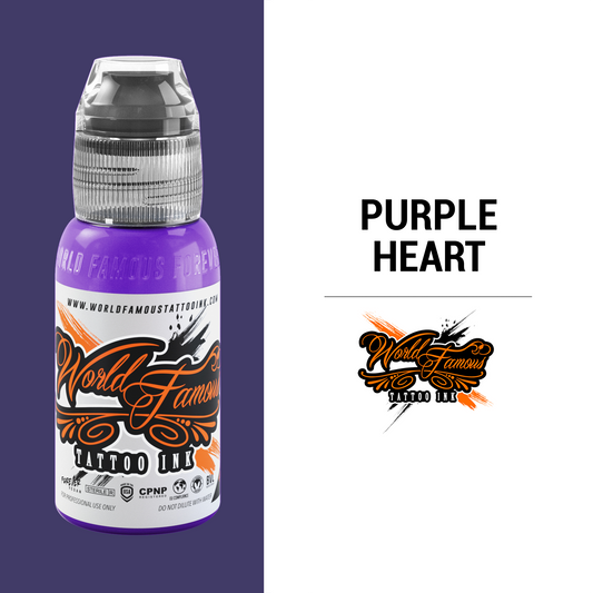 Purple Heart | World Famous Tattoo Ink Purple Heart | World Famous Tattoo Ink